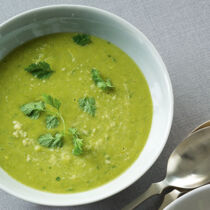 Mandel-Erbsen-Suppe Mandel-Erbsen-Suppe