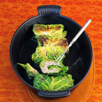 Wirsingrouladen mit Tofufarce Wirsingrouladen mit Tofufarce