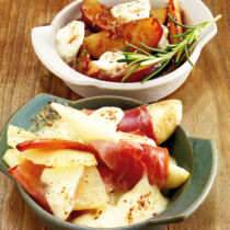 Pflaumen mit Ziegenkäse Pflaumen mit Ziegenkäse