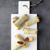 Börekröllchen mit Lammhack Börekröllchen mit Lammhack