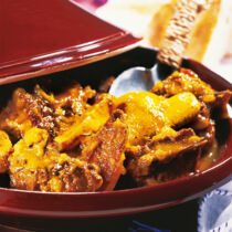 Lamm-Tajine mit Quitten Lamm-Tajine mit Quitten