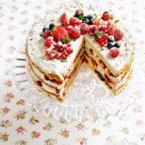 Beeren-Minze-Torte Beeren-Minze-Torte