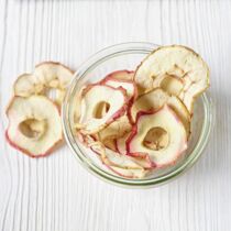 Getrocknete Apfelringe Getrocknete Apfelringe