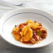 Gansgröstl mit Apfel Gansgröstl mit Apfel