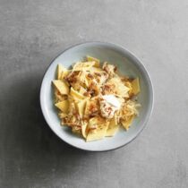 Sauerkraut-Fleckerl mit Speck Sauerkraut-Fleckerl mit Speck