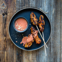 Rezepte-Wildenten-Satespieße-Erdnuss-Preiselbeersauce-1881 Rezepte-Wildenten-Satespieße-Erdnuss-Preiselbeersauce-1881