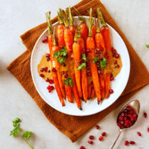 Geröstete Karotten Geröstete Karotten