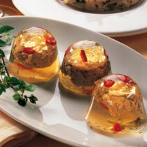 Leberterrine mit Apfelgelee Leberterrine mit Apfelgelee