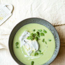 Bohnensüppchen mit Ingwer Bohnensüppchen mit Ingwer