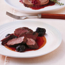 Filet mit Portweinpflaumen Filet mit Portweinpflaumen