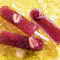 Erdbeer-Melone-Eis Erdbeer-Melone-Eis