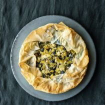 Filo-Pie mit Spinat Filo-Pie mit Spinat