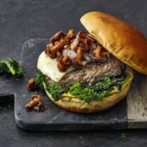 Nordic Burger mit Wacholdersenf Nordic Burger mit Wacholdersenf