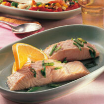 Lachs mit Zitrussauce Lachs mit Zitrussauce