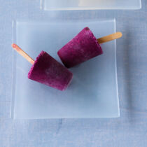 Blaubeereis am Stiel Blaubeereis am Stiel