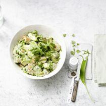 Kartoffelsalat mit Bärlauch-dressing Kartoffelsalat mit Bärlauch-dressing