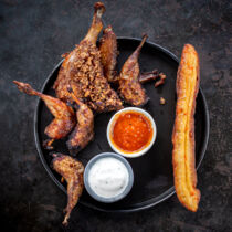 Wild-chicken-Wings-Gemuese-Churros-5753 Wild-chicken-Wings-Gemuese-Churros-5753