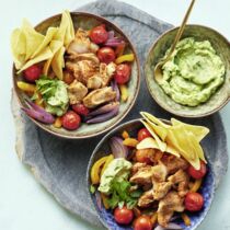 Bunte Taco Fisch Bowl Bunte Taco Fisch Bowl