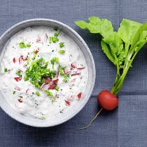 Ricotta-Radieschen-Creme Ricotta-Radieschen-Creme