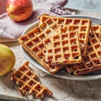 Apfel-Dinkelwaffeln Apfel-Dinkelwaffeln