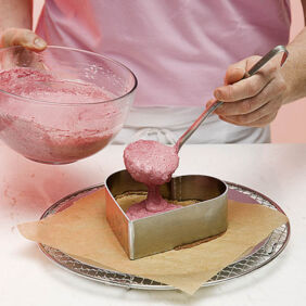 Sahniges Kirschen-Herz Sahniges Kirschen-Herz