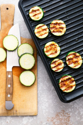 Hähnchen-Saltimbocca mit Zucchini Step 4 Hähnchen-Saltimbocca mit Zucchini Step 4