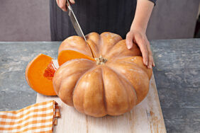 Kürbis richtig vorbereiten Schritt 2 Kürbis richtig vorbereiten Schritt 2