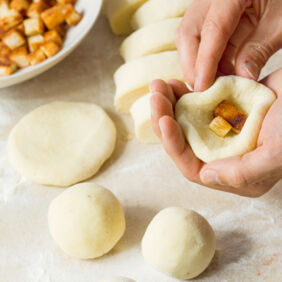 Kartoffelklöße aus Pellkartoffeln Kartoffelklöße aus Pellkartoffeln