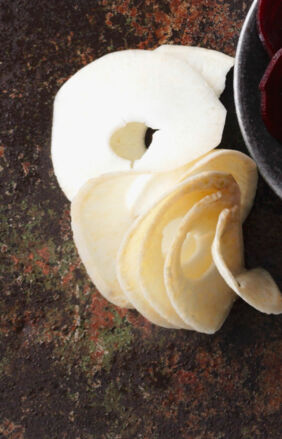 Knollensellerie Spiralschneider Knollensellerie Spiralschneider