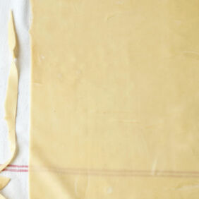 Millirahmstrudel mit Powidl-Füllung Millirahmstrudel mit Powidl-Füllung