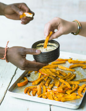 Süßkartoffel-Pommes zubereiten Step 3 Süßkartoffel-Pommes zubereiten Step 3