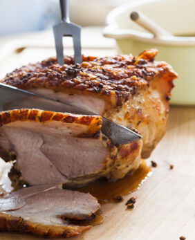 Schweinebraten mit Kruste Schweinebraten mit Kruste