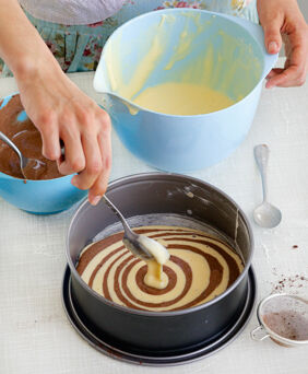 Zebrakuchen Zebrakuchen