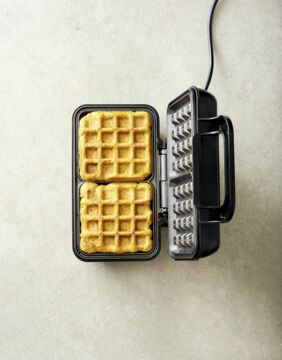 Süßkartoffelwaffeln zubereiten Süßkartoffelwaffeln zubereiten