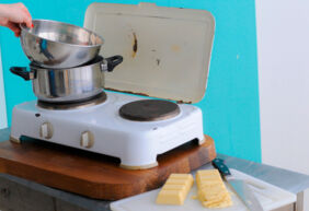 Weisse Schokolade temperieren Kuchen Unterseite Rezepte Kuvertüre-1