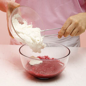 Sahniges Kirschen-Herz Sahniges Kirschen-Herz