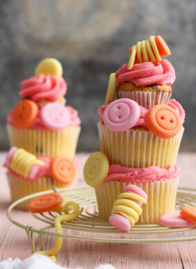 Gestapelte Cupcakes Rezept Gestapelte Cupcakes Rezept