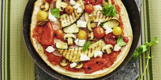 Pfannen-Pizza Pfannen-Pizza