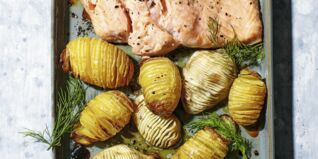 Lachs vom Blech Lachs vom Blech