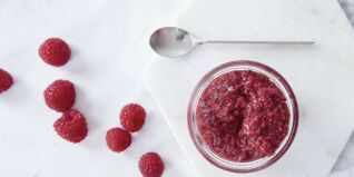 Chia-Himbeer-Konfitüre Chia-Himbeer-Konfitüre