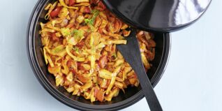 Weißkohl-Tajine Weißkohl-Tajine