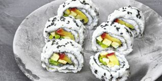 Uramaki mit Tofu Uramaki mit Tofu