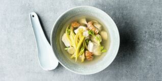 Fischsuppe mit Mango Fischsuppe mit Mango