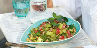 Taboulé mit Minze und Petersilie Taboulé mit Minze und Petersilie