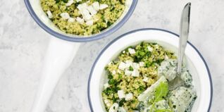 Hirsotto mit Kohlrabi Hirsotto mit Kohlrabi