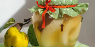 Quittenkompott mit Gewürzen Quittenkompott mit Gewürzen