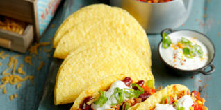 Tacos mit Chili und Orangencreme Tacos mit Chili und Orangencreme