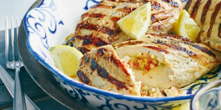 Gazpacho-marinierte Hähnchenbrustfilets Gazpacho-marinierte Hähnchenbrustfilets