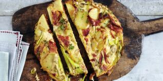 Tortilla mit Chorizo Tortilla mit Chorizo