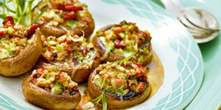 Gefüllte Champignons Gefüllte Champignons